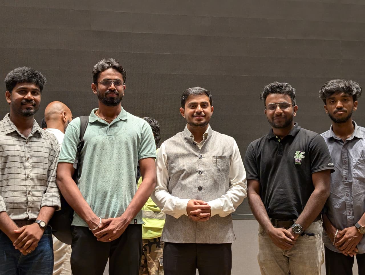 With Thiru. Pavankumar G. Giriyappanavar IAS — District Collector, Coimbatore — Official Launch Night